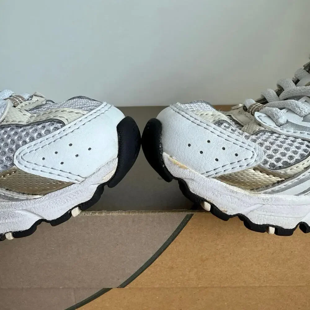 New Balance 530 ‘Metallic Gold/White’ Toddler Sneakers- SZ 11 C